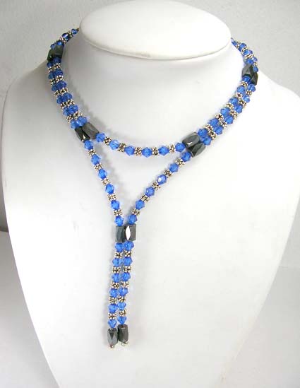 Magnetic hematite jewelry therapy supplier distribute blue rhine stones hematite necklace